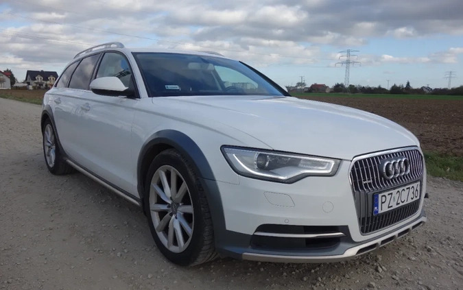 Audi A6 Allroad cena 69900 przebieg: 268500, rok produkcji 2014 z Poznań małe 254
